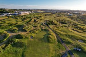 Royal Portrush 11th Green Aerial
